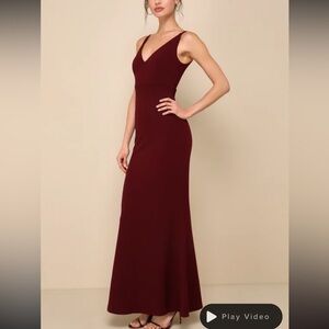 Lulus Melora Plum Purple sleeveless dress